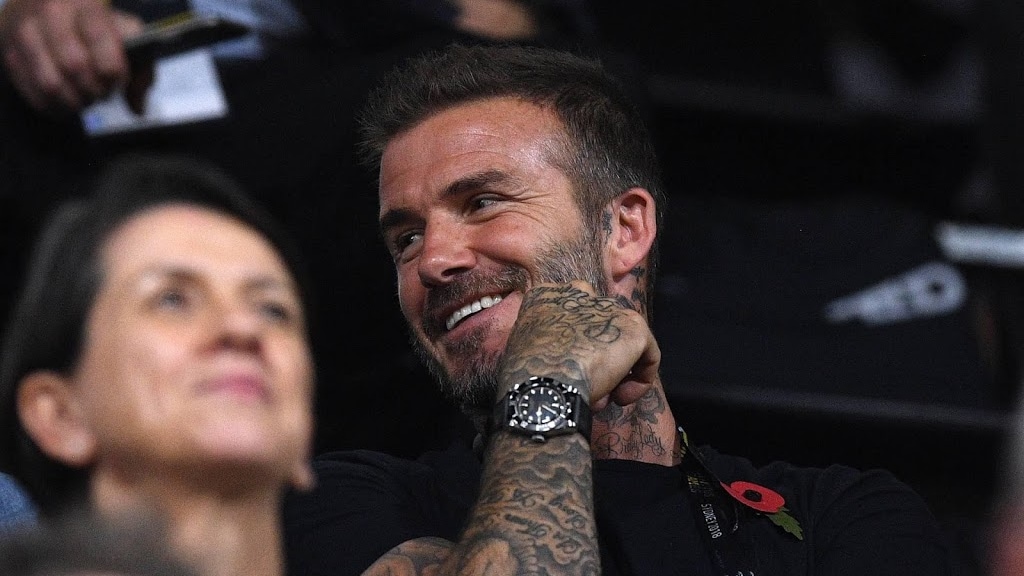 David Beckham heeft het zwaar op 1 januari