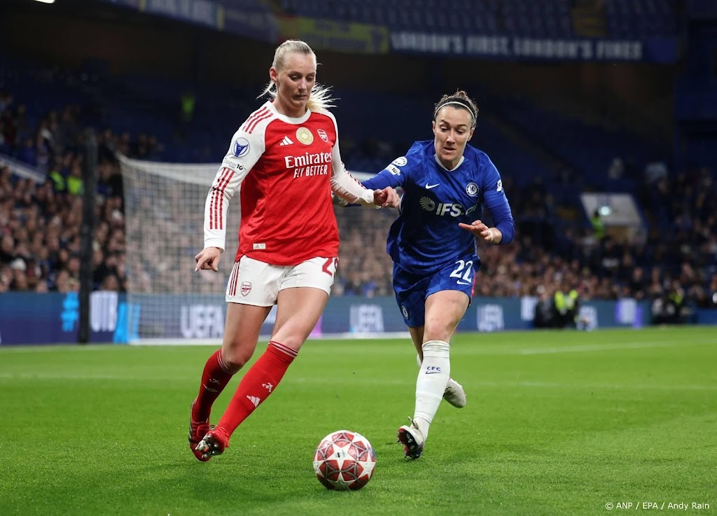Coach Slegers met Arsenal naar halve finales Champions League