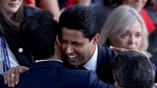 PSG-voorzitter beleeft 'droom' met eerste zege Champions League