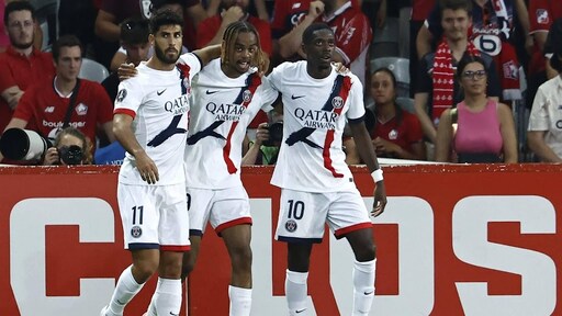Ongeslagen koploper PSG dient Lille eerste nederlaag toe