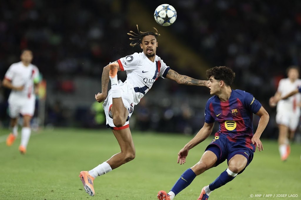 PSG wint uitduel met FC Barcelona in Champions League