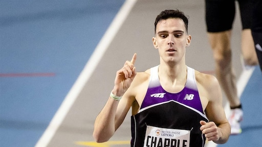Chapple verbetert 22 jaar oud Nederlands record 800 meter indoor