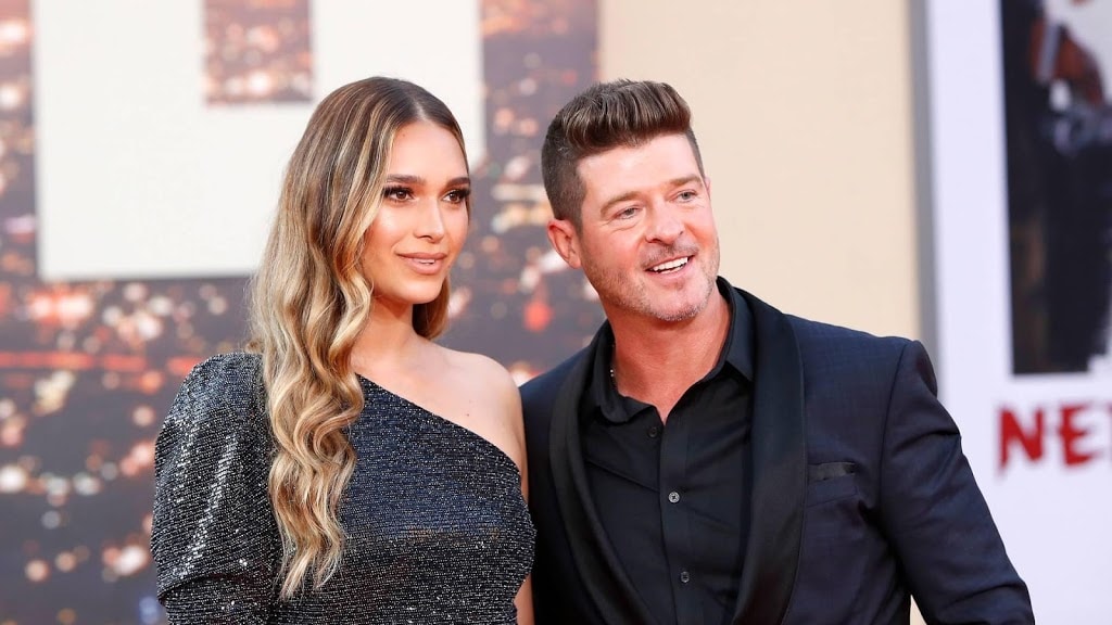 Robin Thicke wordt voor de vierde keer vader