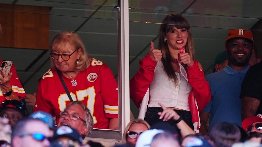Taylor Swift juicht voor vermeende nieuwe liefde Travis Kelce