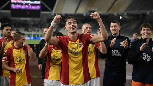 Smit bezorgt Go Ahead Eagles eerste overwinning ooit in Europees hoofdtoernooi
