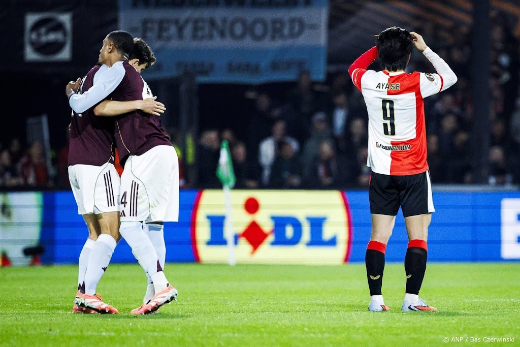 Feyenoord verliest in Europa League ook van Aston Villa