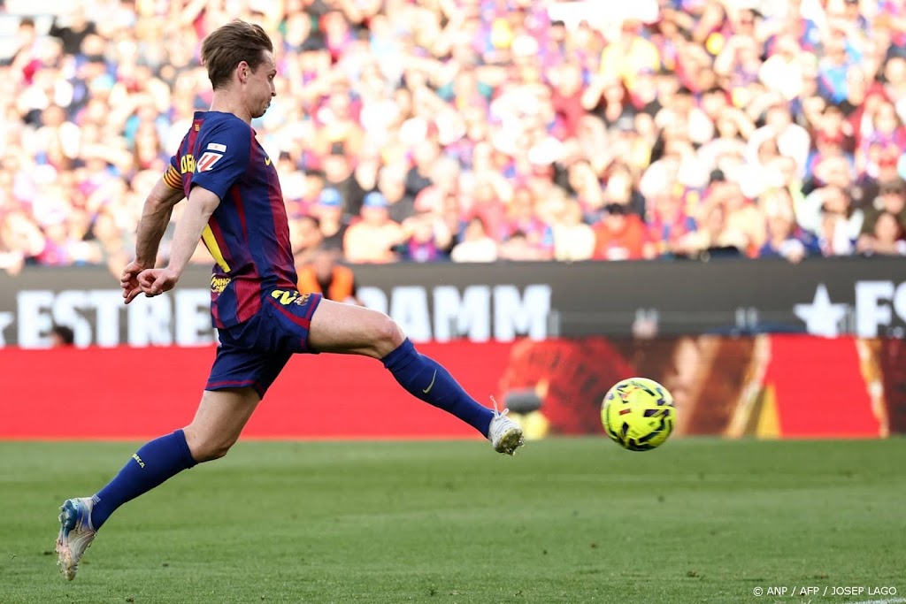 Oranje-international De Jong hervat volgende week groepstraining