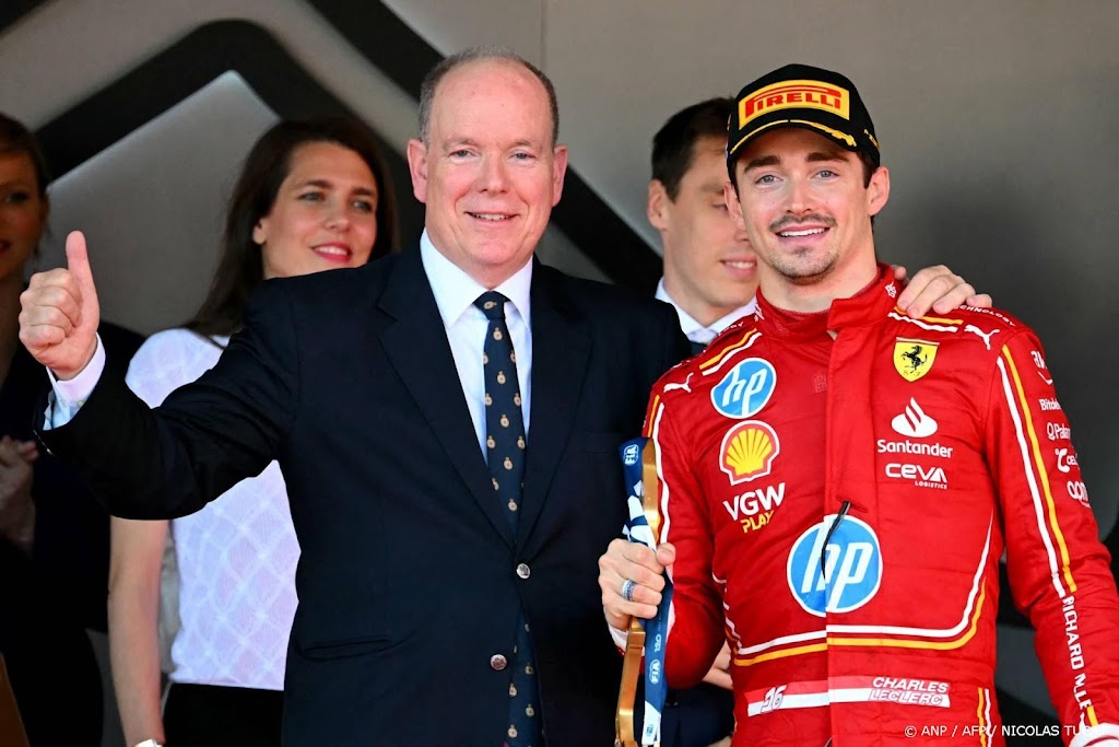 Prins Albert eert Leclerc voor betrokkenheid bij Monaco