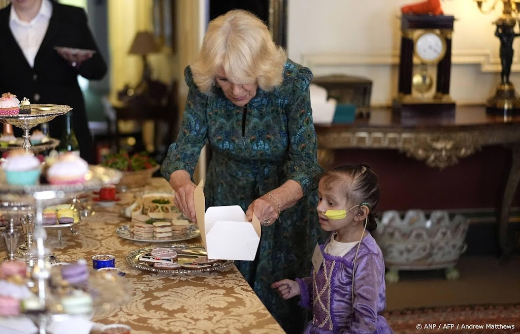 Camilla organiseert theekransje voor zieke kinderen