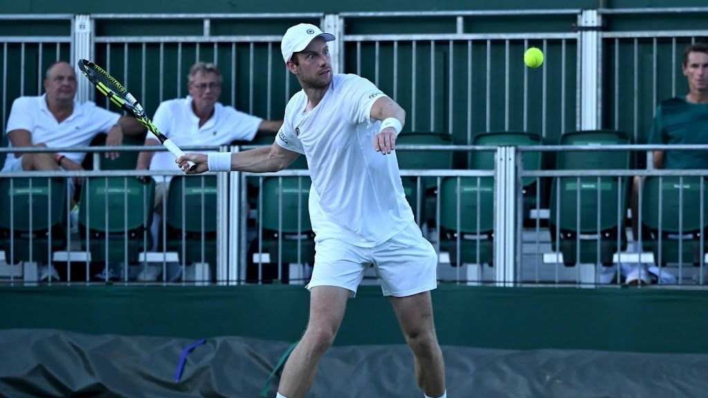 Van de Zandschulp uitgeschakeld na hervatting partij op Wimbledon