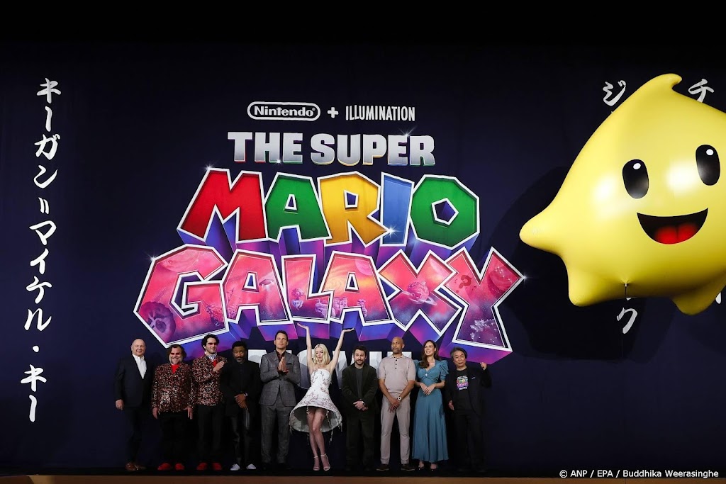 Super Mario Galaxy-film brengt 48,3 miljoen dollar op in VS
