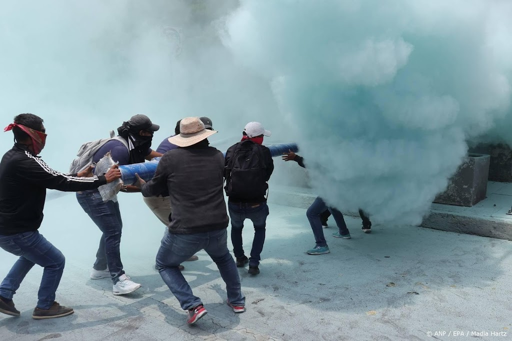 Golf van protesten in Mexico-Stad week voor openingsduel WK