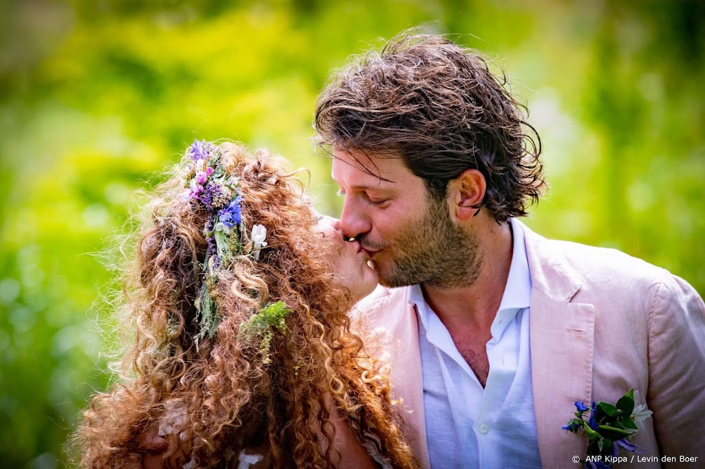 Femke Halsema verbond Katja en Freek in de echt