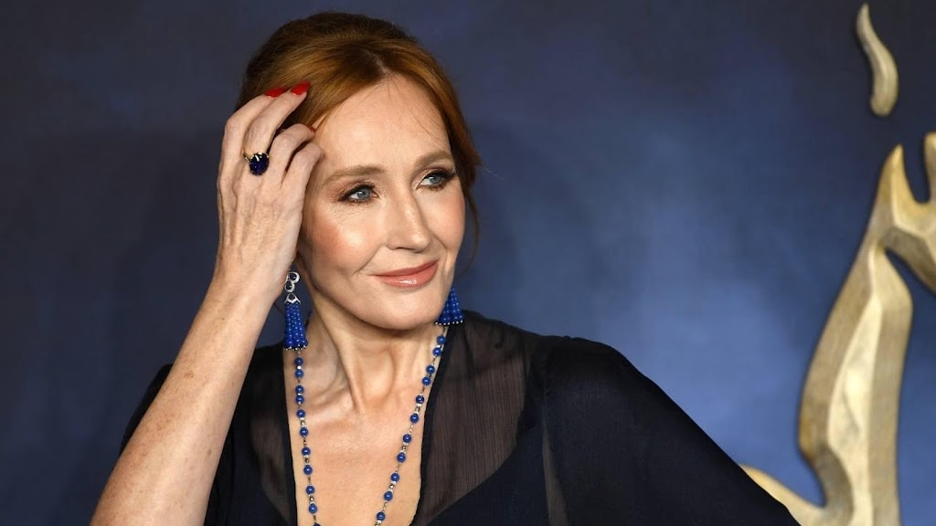 J.K. Rowling bezoekt set van Harry Potter-serie