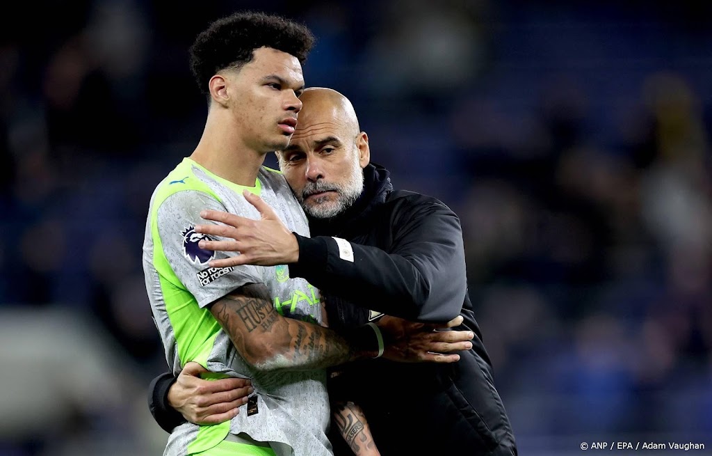 City zet titel op het spel met puntenverlies tegen Everton