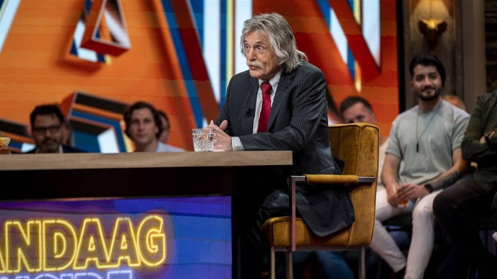 Johan Derksen bang voor toekomst Vandaag Inside door vertrek 'directeurtje': 'Als pleuris uitbreekt, dan is het over'