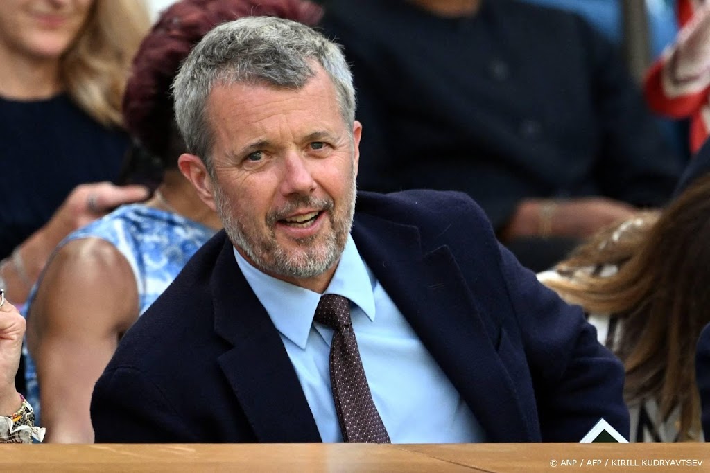 Deense koning Frederik bezoekt Wimbledon