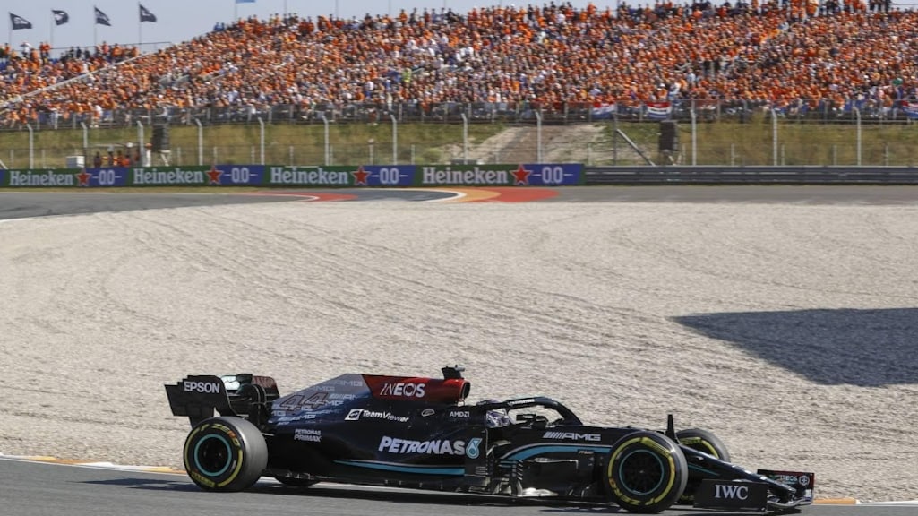 Ludieke protestactie tijdens Grand Prix van Zandvoort