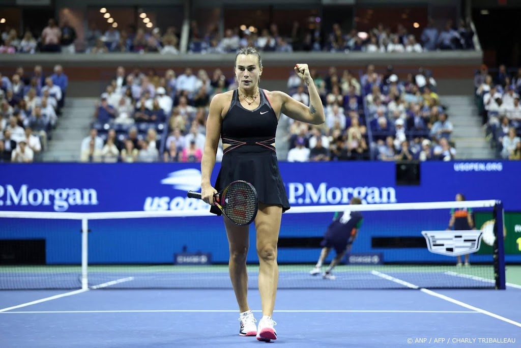 Sabalenka staat weer in finale US Open na winst op Pegula