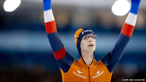 Schaatser De Boo voor het eerst wereldkampioen sprint