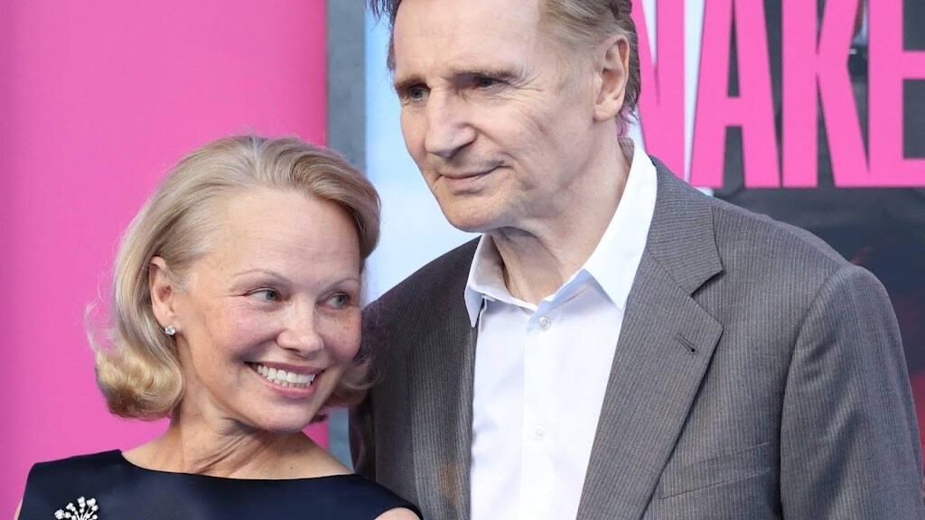 Pamela Anderson: relatie met Liam Neeson geen pr-stunt