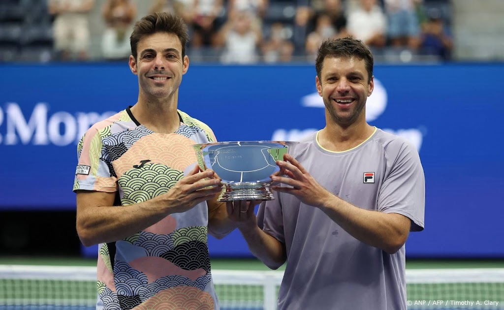 Tennisveteranen Granollers en Zeballos winnen dubbelspel US Open