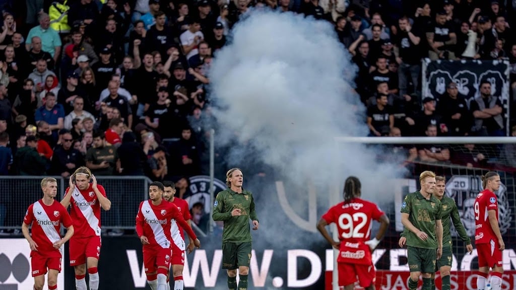 Supportersvereniging FC Utrecht keurt incidenten van zaterdag af