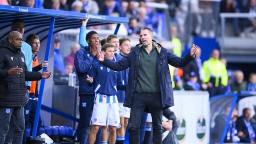 Heerenveen blijft ook tegen PEC ongeslagen op eigen veld: 1-1