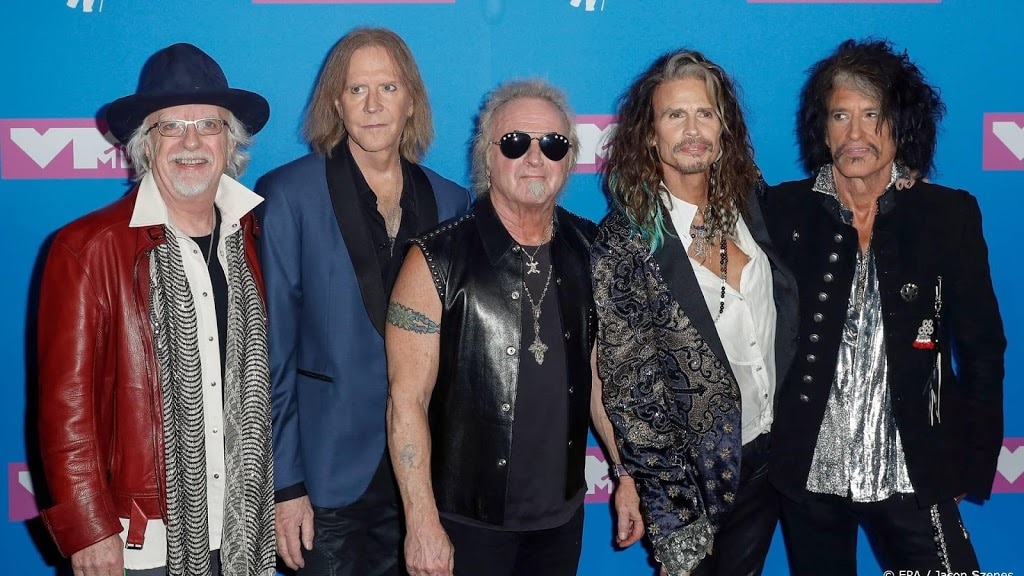 Aerosmith wordt geëerd met ster op Walk of Fame