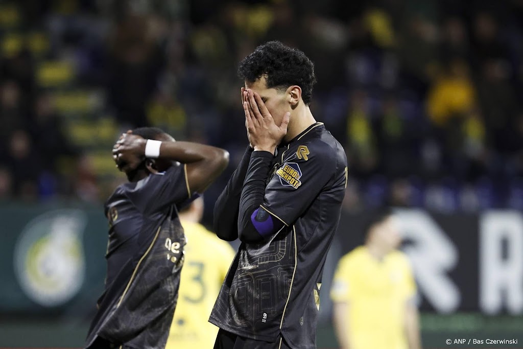 Zegereeks Sparta ten einde na gelijkspel bij Fortuna Sittard