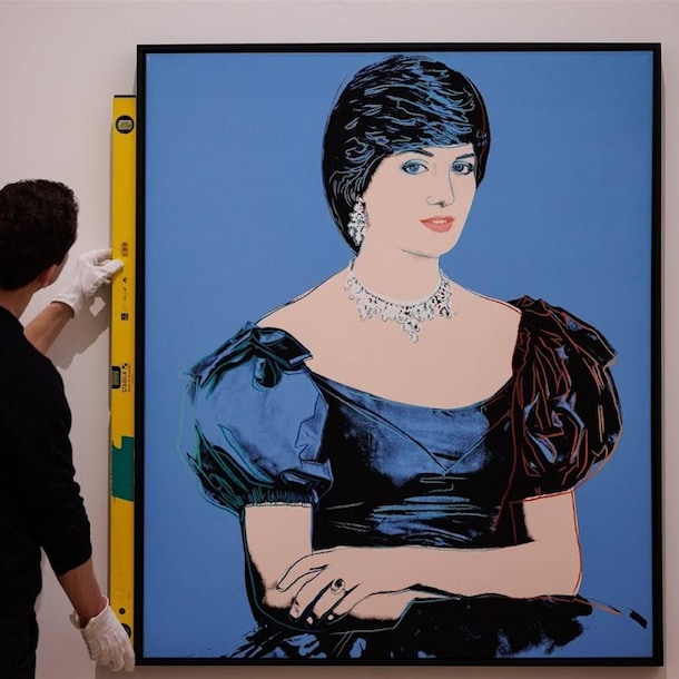 Portret prinses Diana van Andy Warhol