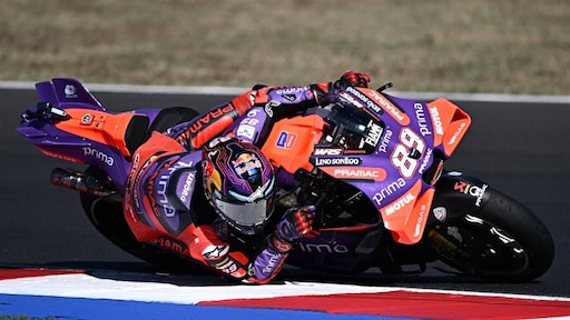Motorcoureur Martín wint sprintrace GP San Marino