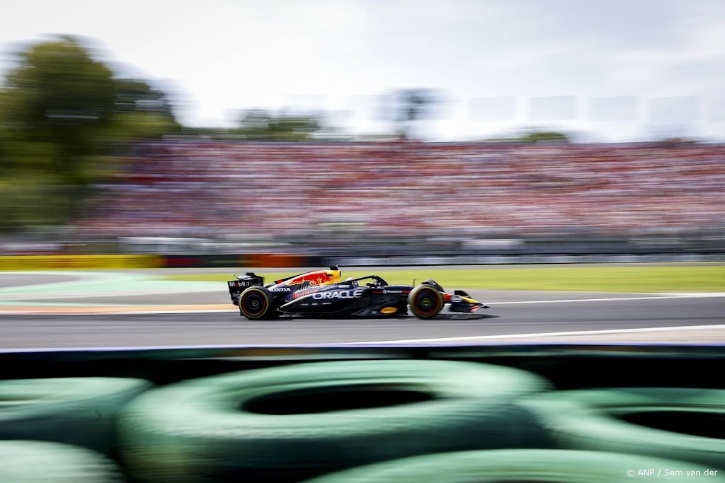 Verstappen vindt snelheid terug in Red Bull en zegeviert op Monza