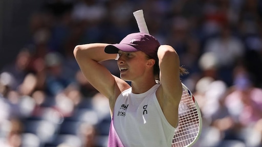 Świątek strandt in vierde ronde US Open tegen Chinese Zheng