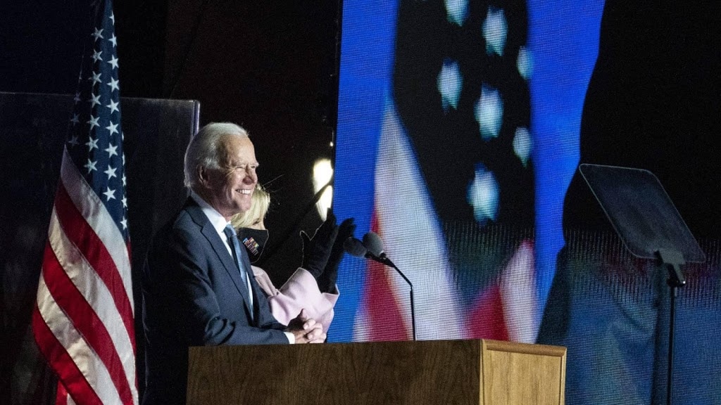 Celebs buiten zinnen na uitroepen Joe Biden tot president