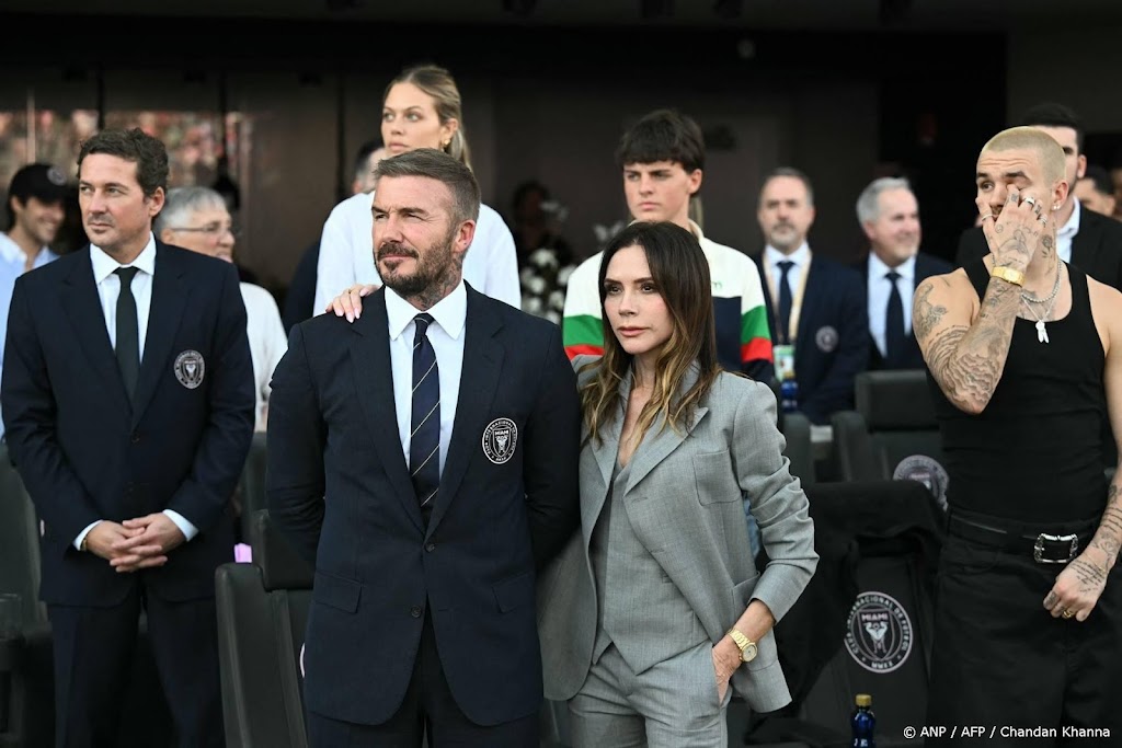David en Victoria Beckham 'supertrots' na kampioenschap Inter Miami: 'Gigantische droom die uitkomt'