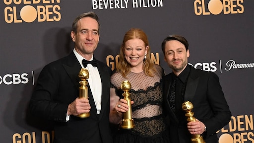 Slotseizoen Succession geprezen met vier Golden Globes