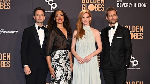 Meghan grote afwezige bij Suits-reünie tijdens Golden Globes