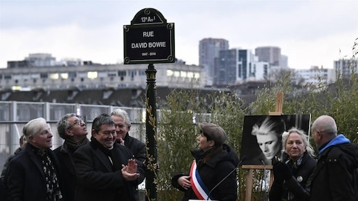 David Bowie heeft nu eigen straat in Parijs