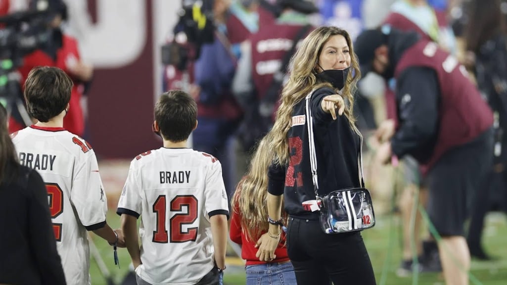Gisele Bündchen viert Super Bowl-zege van Tom Brady