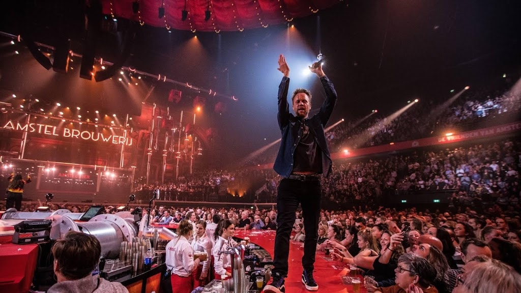 Streamers-artiesten leerden van Vrienden van Amstel-concert