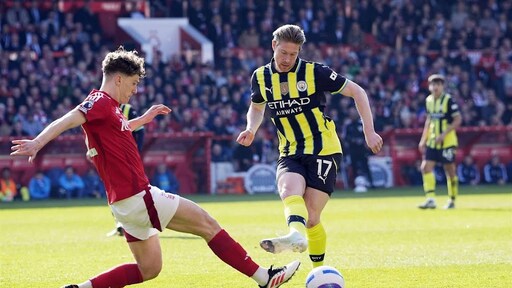 Nottingham op weg naar Champions League na zege op ManCity