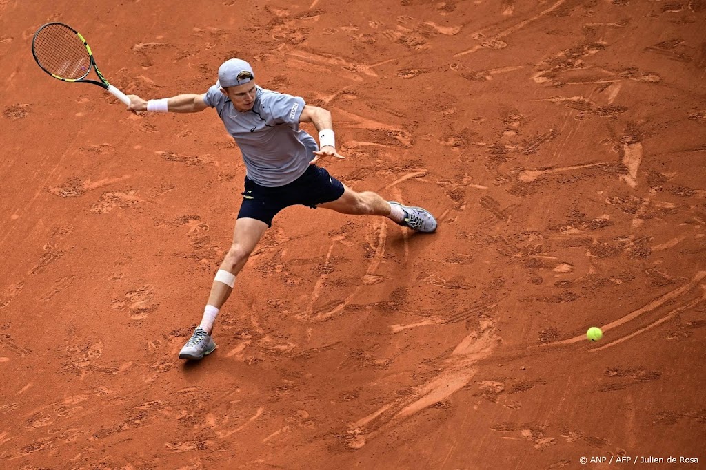 Tennisser De Jong stormt top 100 binnen, Zverev blijft derde