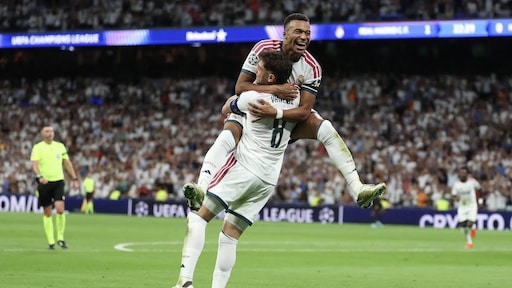 Real Madrid verslaat Inter op openingsdag Champions League