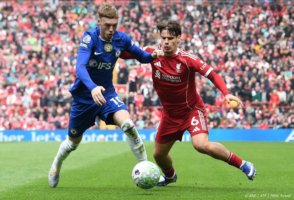 Liverpool gelijk tegen Chelsea ondanks treffer Gravenberch