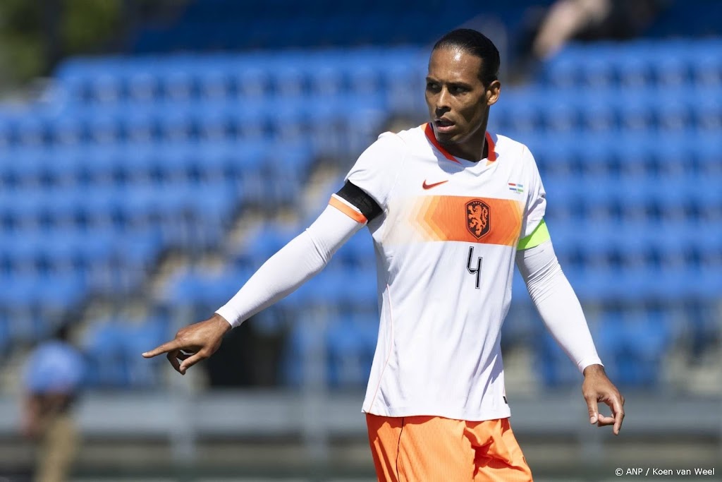 Van Dijk blij dat Oranje duel met Oezbekistan heef