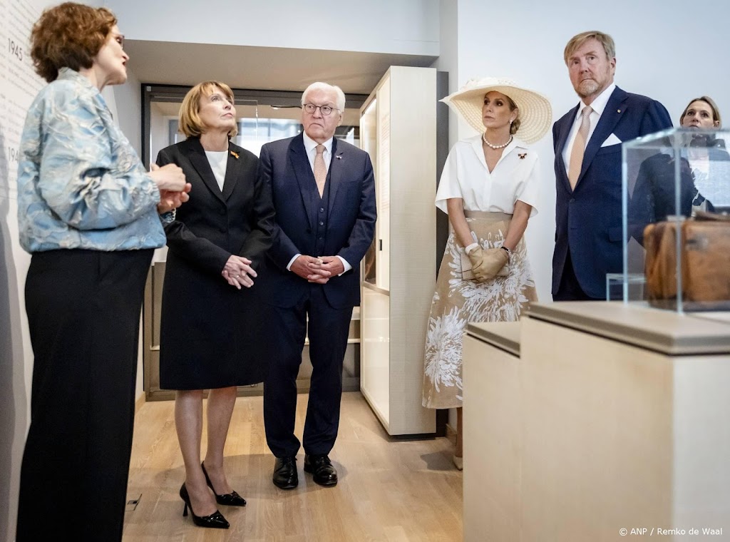 Koningspaar en Steinmeier krijgen rondleiding in H