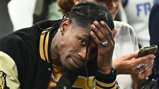 Beelden opgedoken van arrestatie Travis Scott