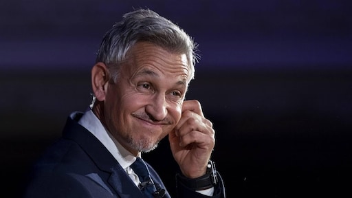 BBC schuift presentator Gary Lineker opzij na kritiek op asielbeleid