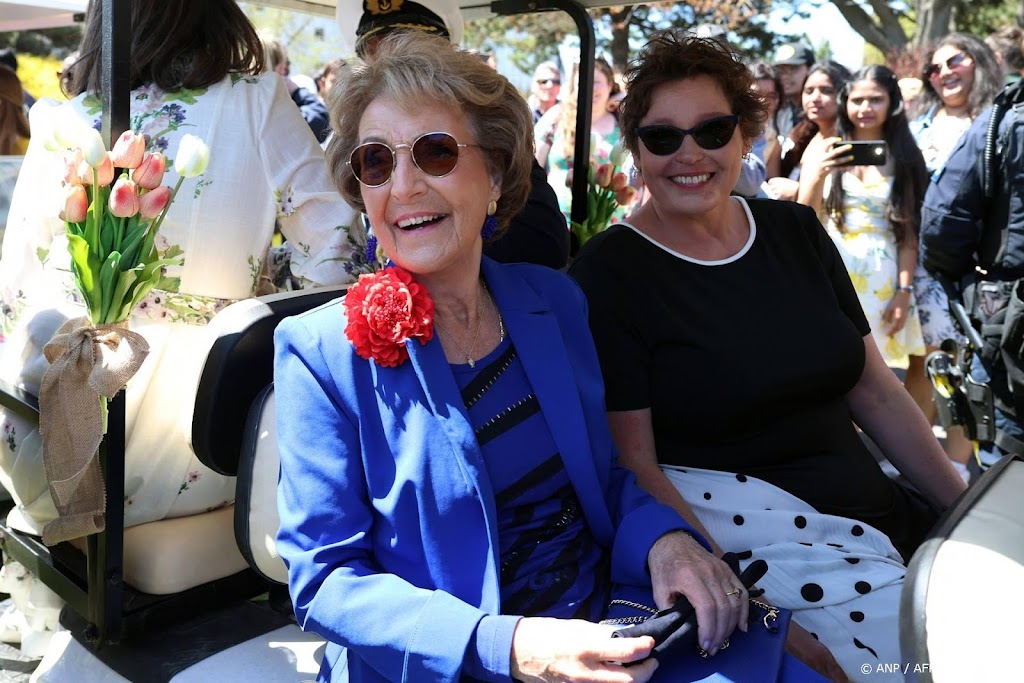 Prinses Margriet opent tulpenfestival in Ottawa